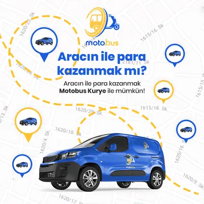 Motobus gönderisi: aracın ile para kazanmak mı?