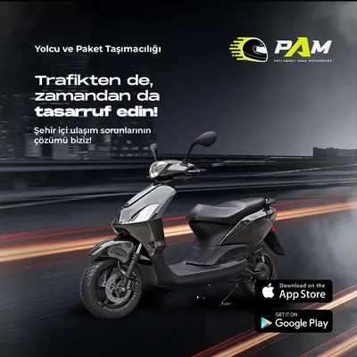 PAM gönderisi: trafikten de zamandan da tasarruf