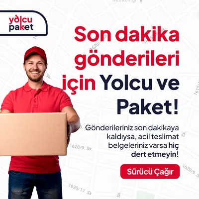 Yolcu ve Paket gönderisi: son dakika gönderileri